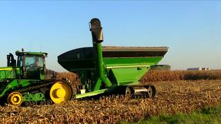 Grain Cart Tracks, farm equipment videos